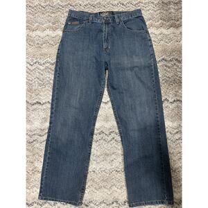 Mecca Y2K Relaxed Fit Baggy Blue Jeans Men’s Size 36X34